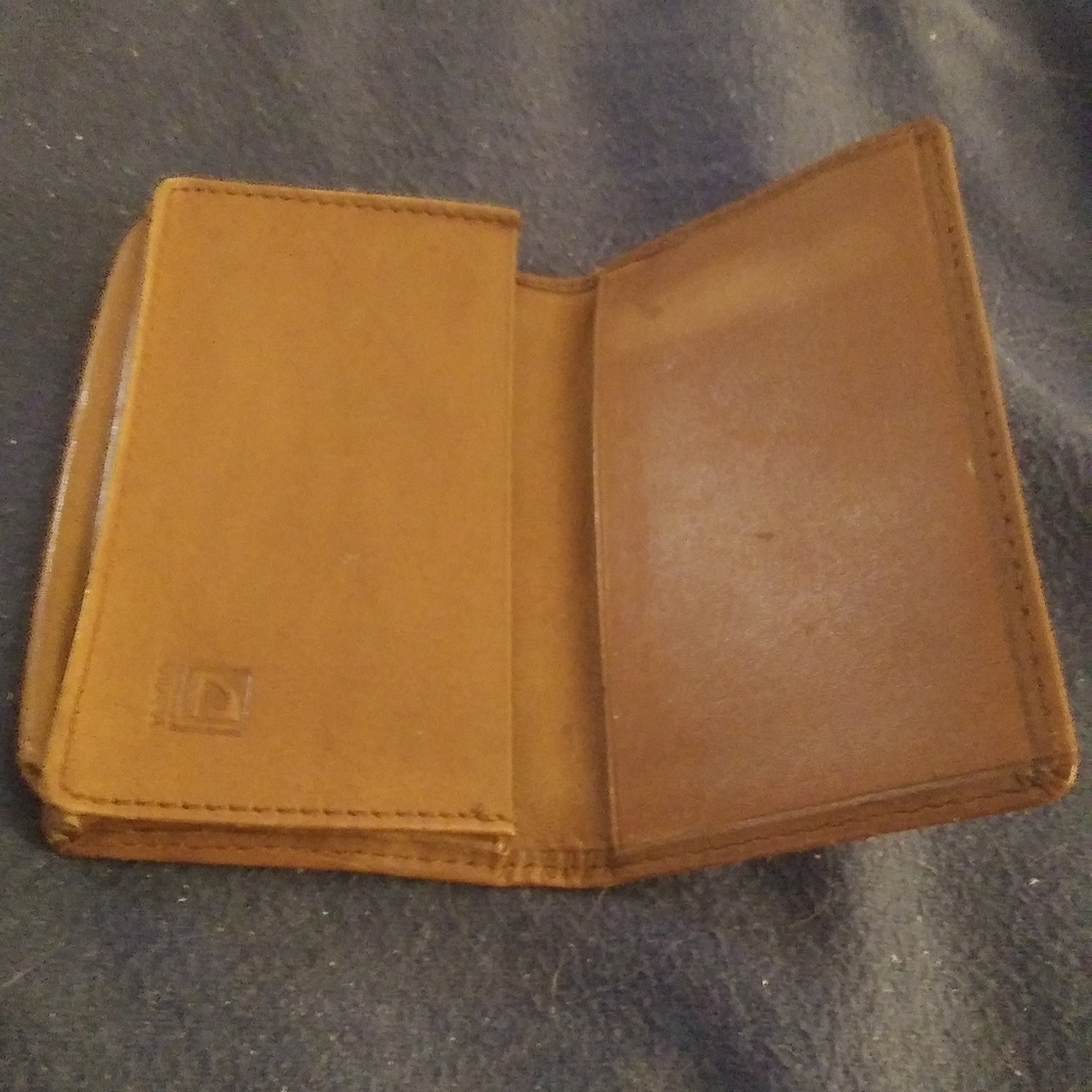 Leather business card case